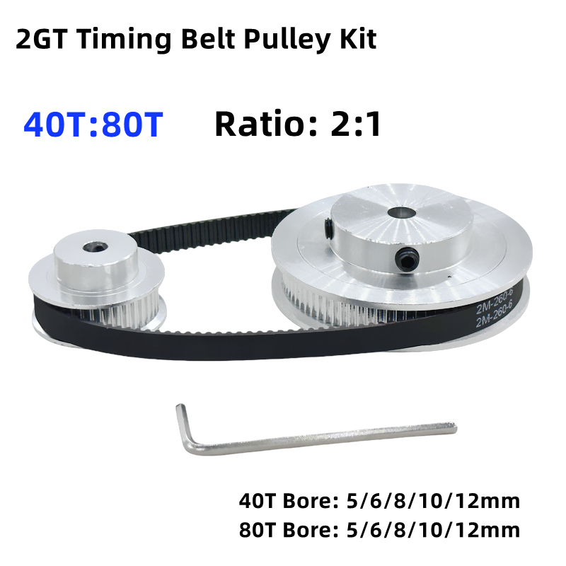 Gt2 Pulley - 2GT 2 متر 80 الأسنان 40T