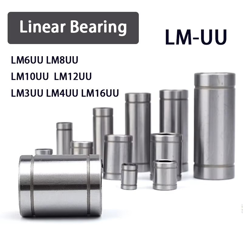 Lm8Uu Bearing - 10 قطع LM8 LM8UU LM3UU LM10UU