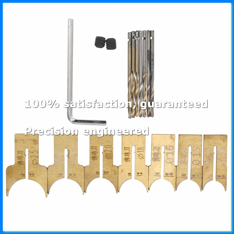 Drill Bit Set - مجموعة أدوات نحت الخشب من الكربيد