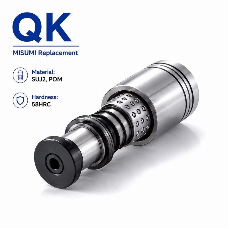 Ball Screw - QK JIS مجموعة عمود توجيه قفصي