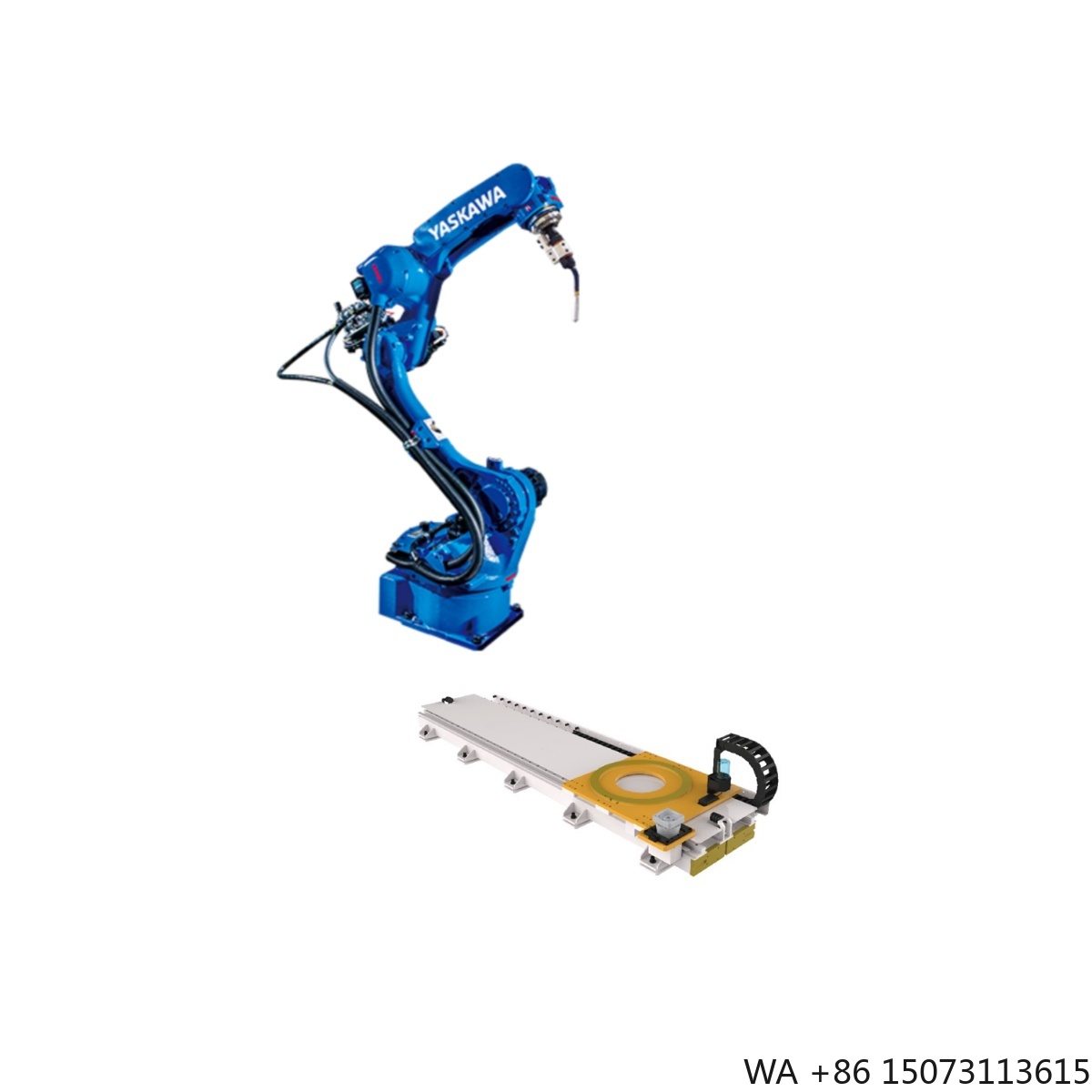 Servo Motor - سكة مسار GBS-02-W3000 لروبوتات اللحام، نظام