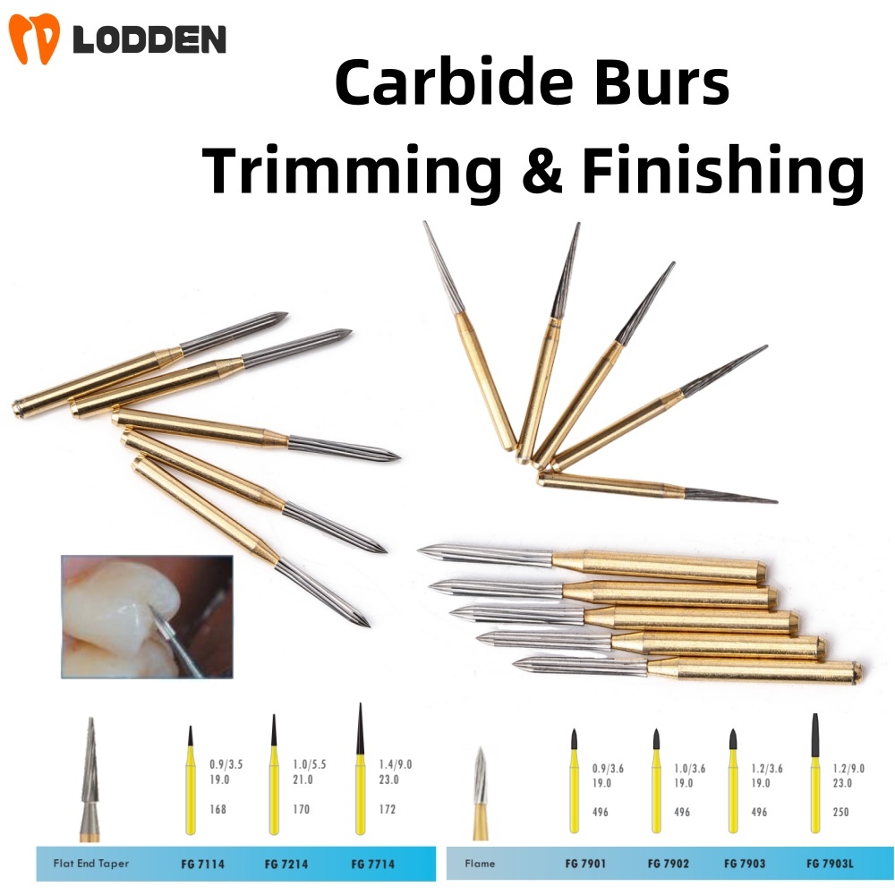 Carbide End Mill - أدوات طب الأسنان: رؤوس كربيد للتشذيب