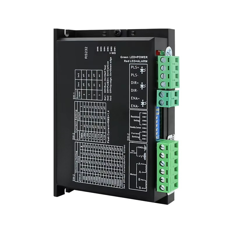 Nema23 Stepper - محرك ستيبر هجين ثنائي الطور 2DM542