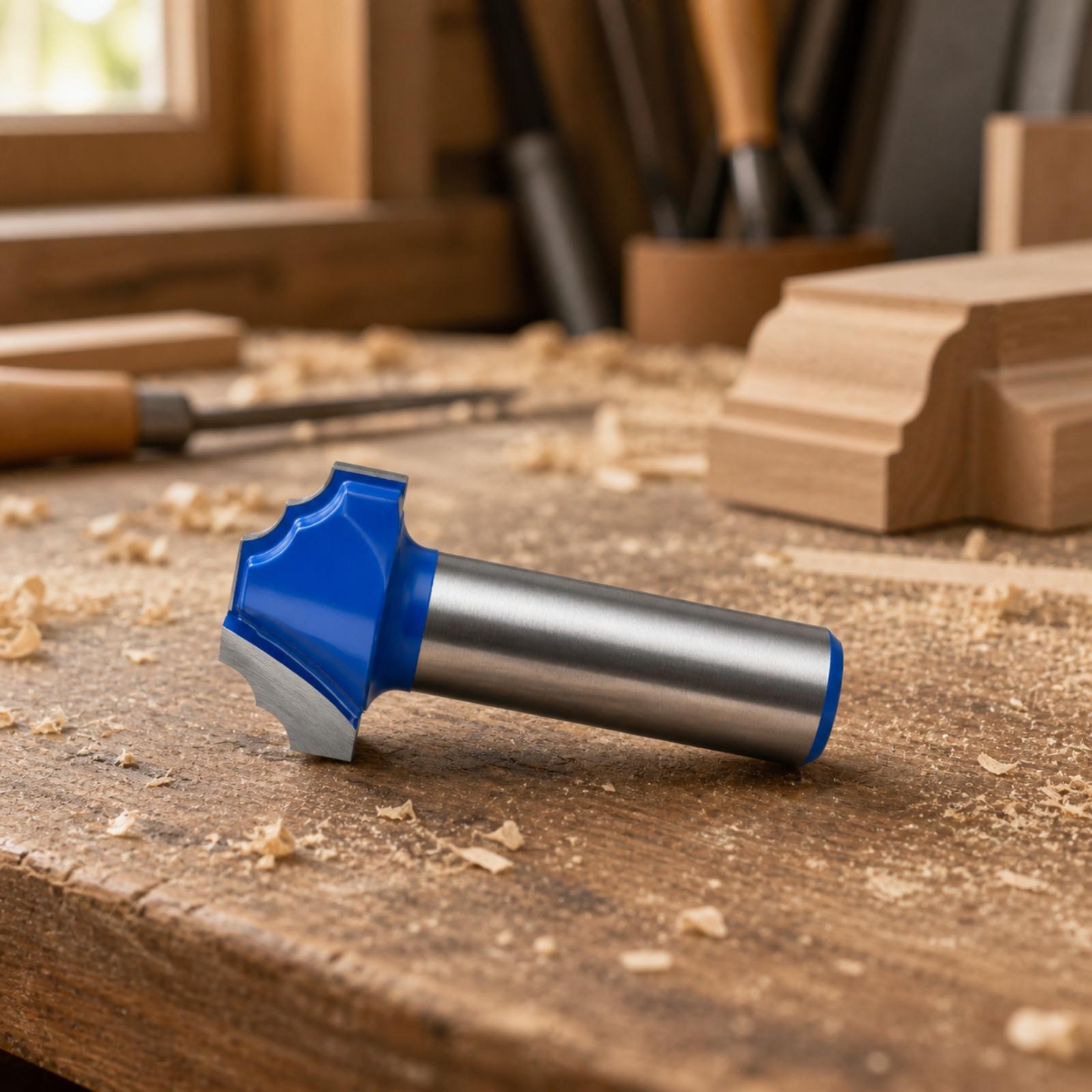 Cnc Bits - رأس راوتر مزدوج الشكل، متوافق مع