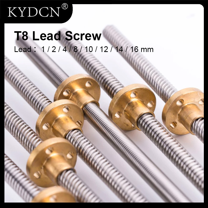 برغي توجيه T8 من الفولاذ المقا - مراجعة Lead Screw 8Mm وسعره