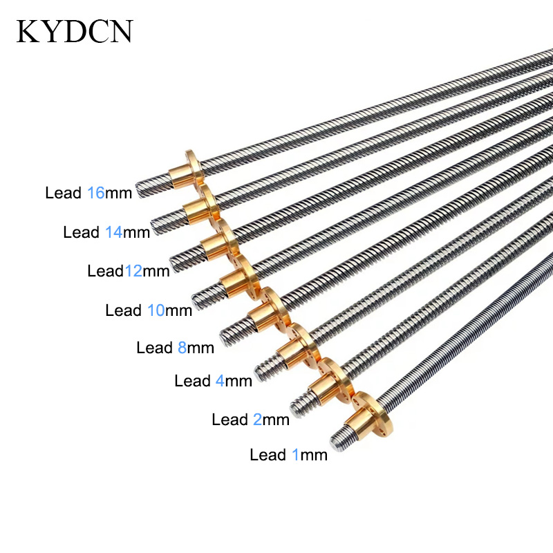 برغي توجيه T8 من الفولاذ المقا - مراجعة Lead Screw 8Mm وسعره