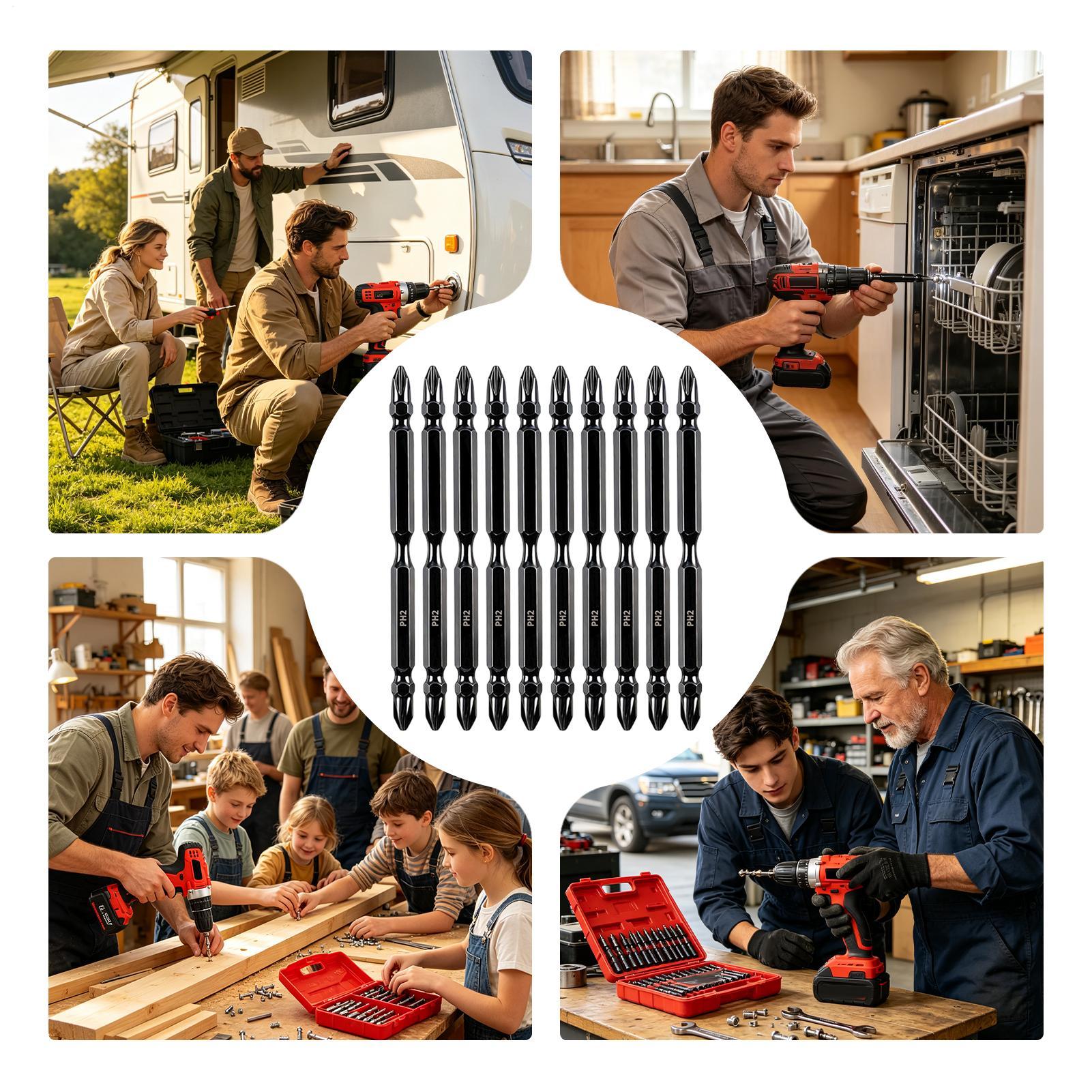 مجموعة رؤوس مغناطيسية مزدوجة ا - مراجعة End Mill Set وسعره