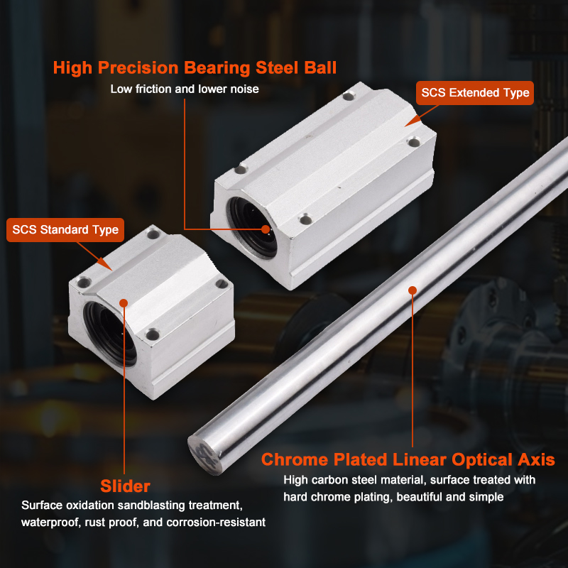 1 قطعة SC8LUU SCS8LUU 8 مللي م - مراجعة Lm8Uu Bearing وسعره