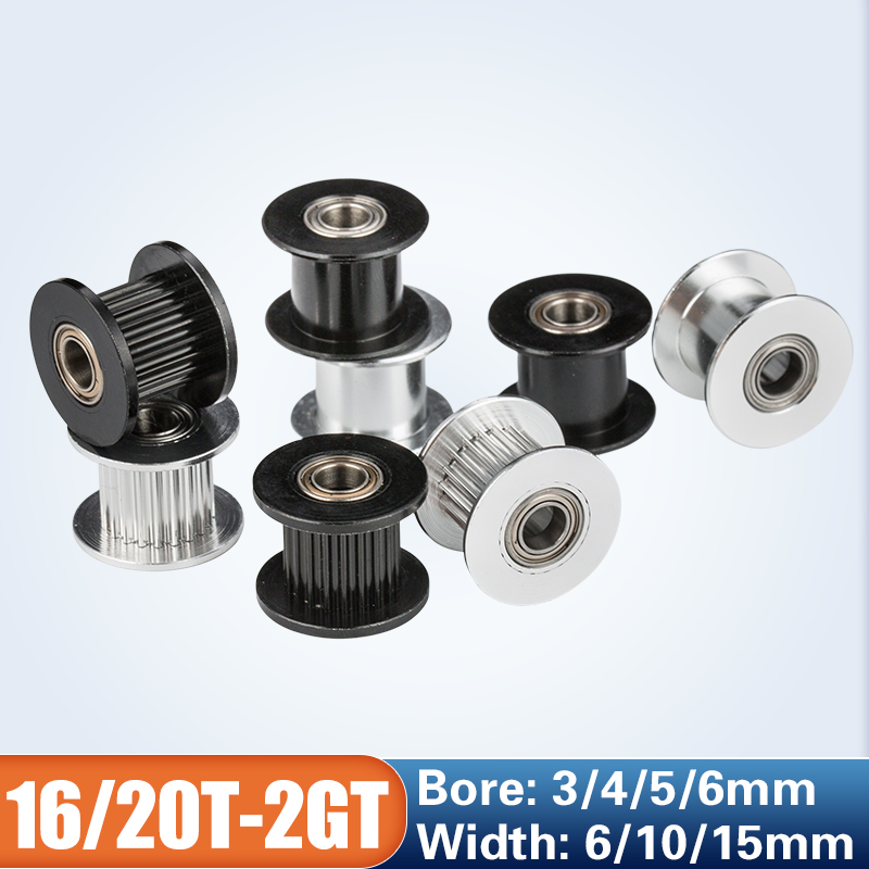 GT2 المهمل توقيت بكرة 16-الأسن - مراجعة Gt2 Pulley وسعره