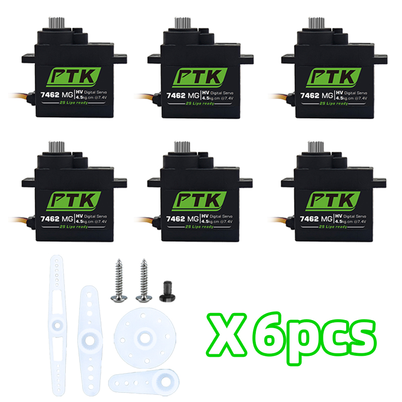 PTK 7462W MG ميتال جير 9 جرام  - مراجعة Servo 9G وسعره