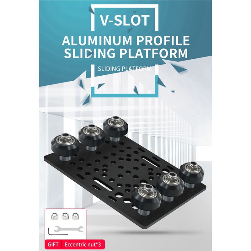【عيد الميلاد】3X مجموعة ألواح ج - مراجعة V Slot Wheel وسعره