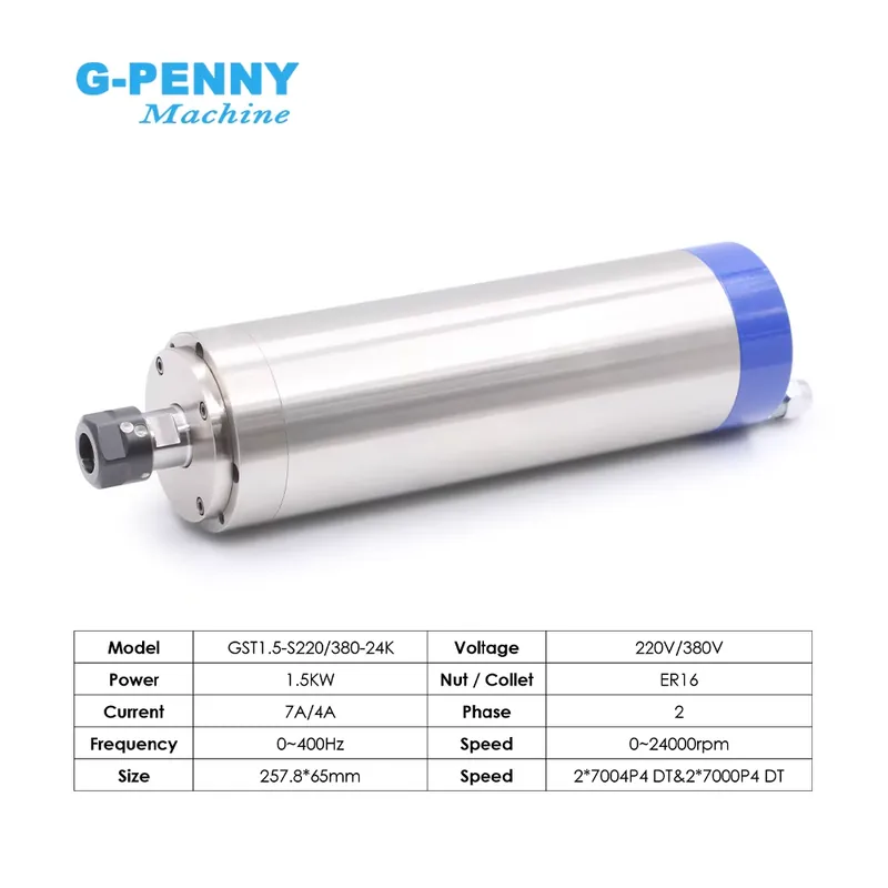 مجموعة محركات مغزلية مبردة بال - مراجعة Spindle Motor وسعره