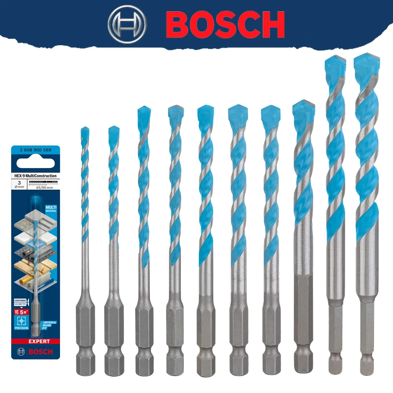 مثقاب بوش إكسبرت HEX-9 متعدد ا - مراجعة Drill Bit Set وسعره