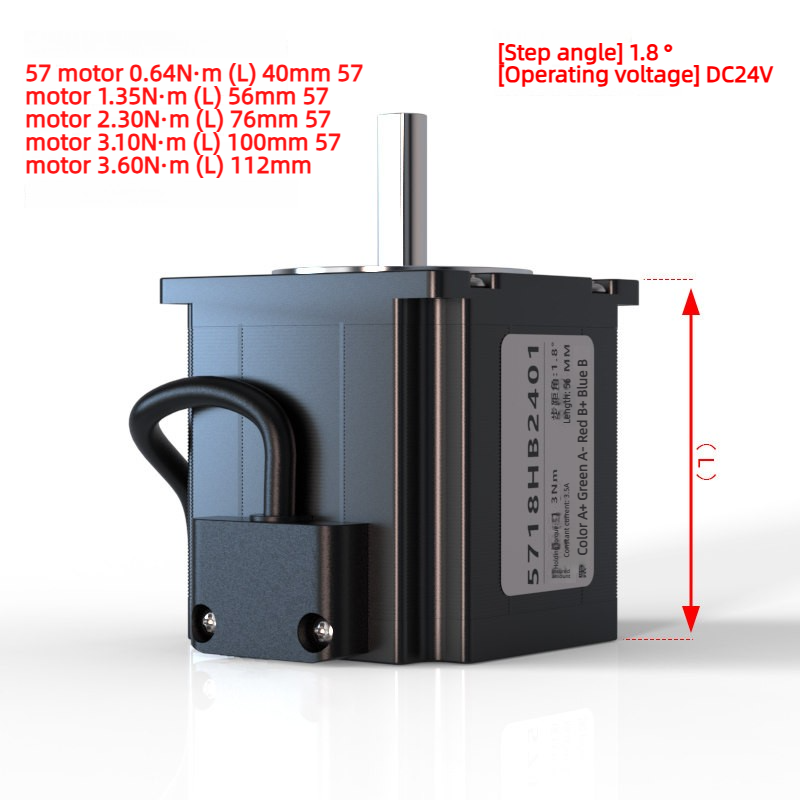 محرك ستيبر Nema 23 بقوة 2.3 ني - مراجعة Nema23 Stepper وسعره